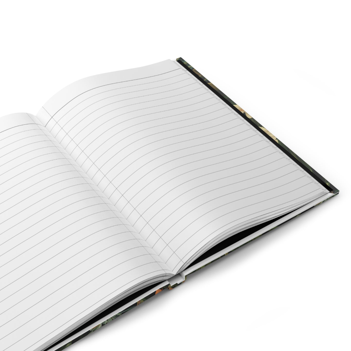 Tropical Botanical Journal Hardcover | Palm Leaf Floral Notebook