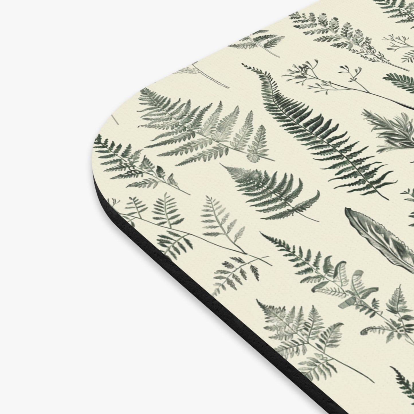 Fern Pattern Mouse Pad | Botanical Desk Mat