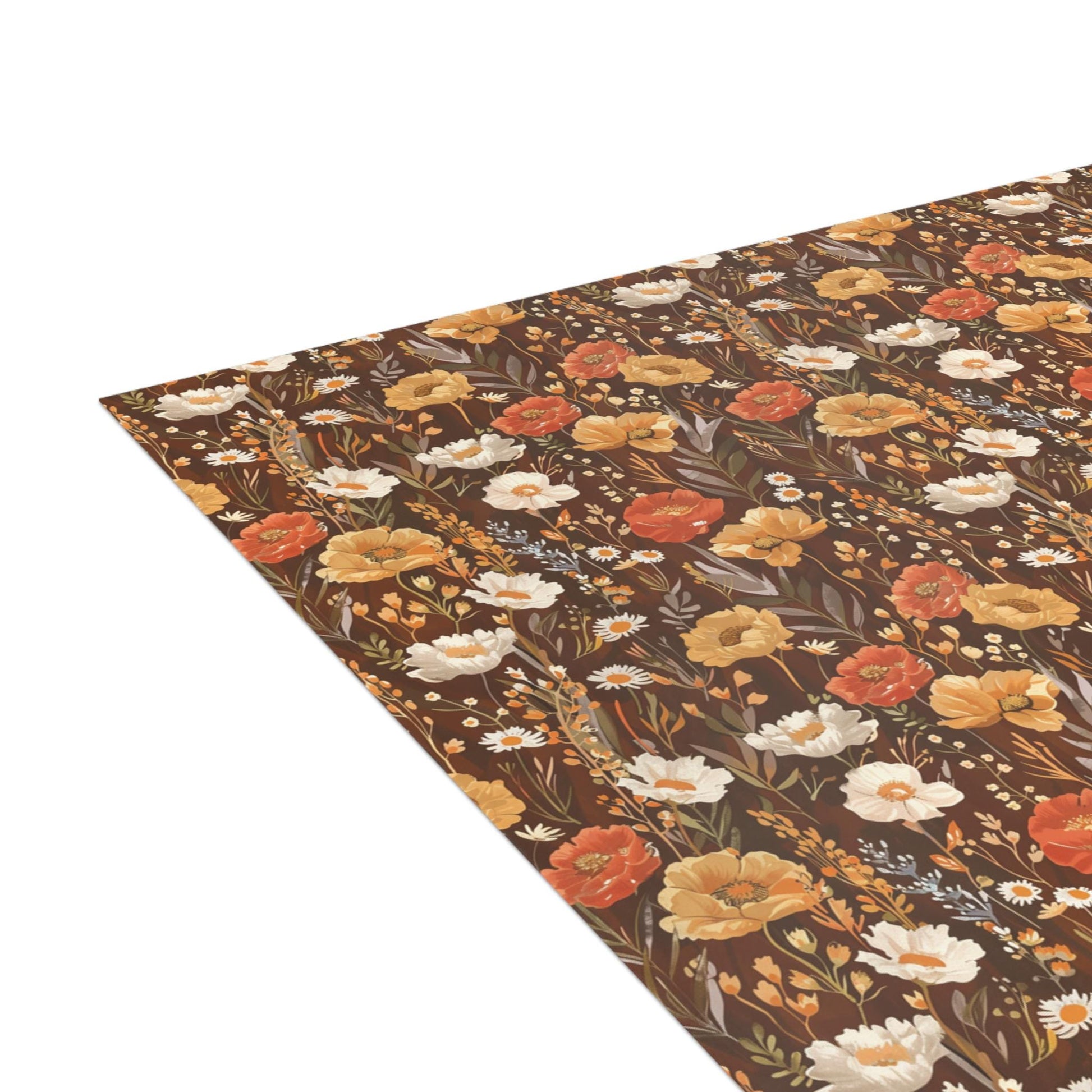 Autumn Florals Greeting Card - Customizable Vintage Botanical Keepsake