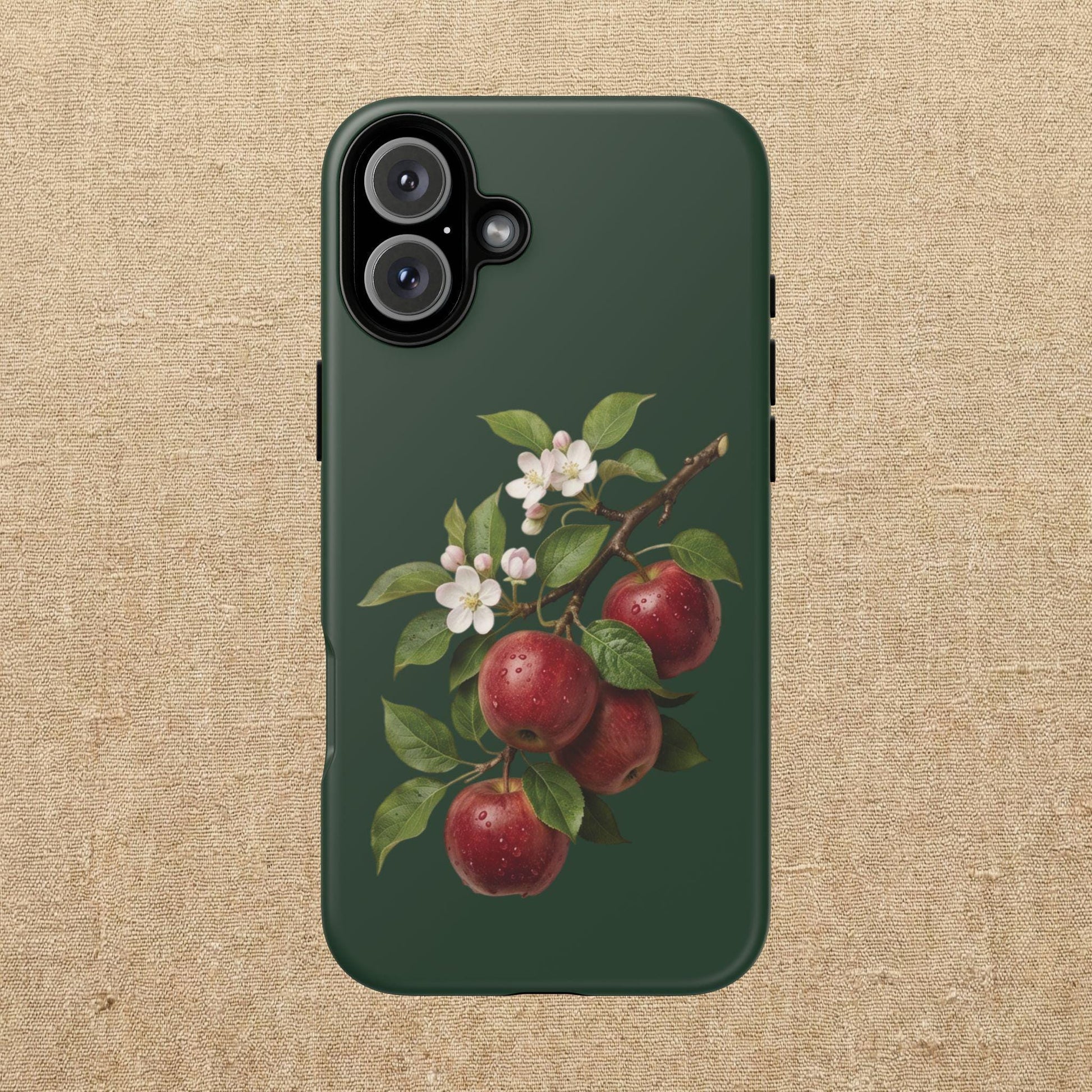 Apple Branch Phone Case | Floral Fruit Botanical Case Compatible With iPhone Samsung Pixel