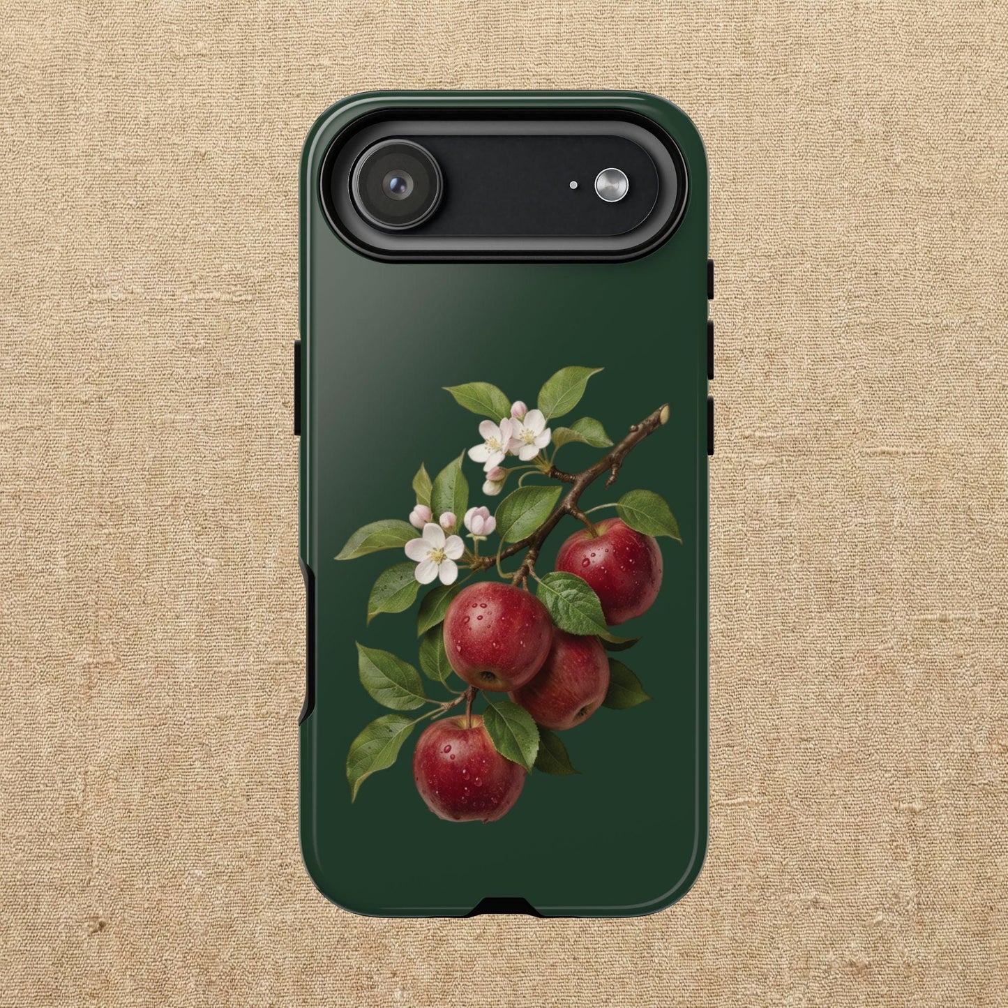 Apple Branch Phone Case | Floral Fruit Botanical Case Compatible With iPhone Samsung Pixel