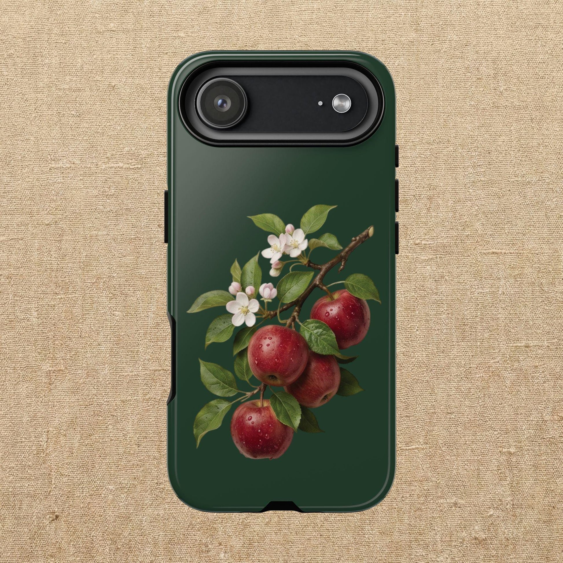 Apple Branch Phone Case | Floral Fruit Botanical Case Compatible With iPhone Samsung Pixel